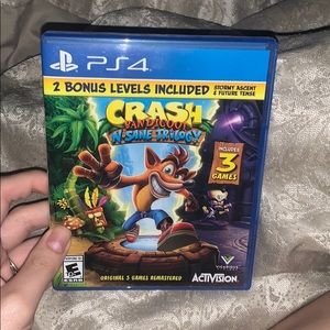 PS4 Crash Bandicoot N sane Trilogy